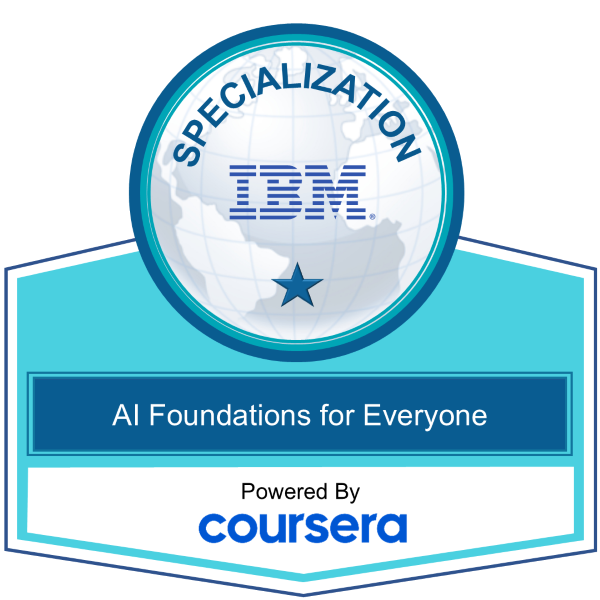 AI Foundations for Everyone Specialization