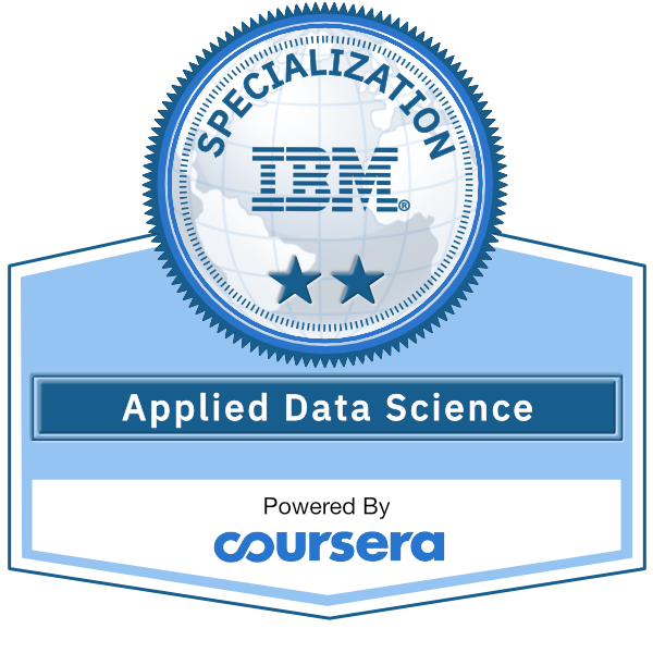 Applied Data Science Specialization (V3)