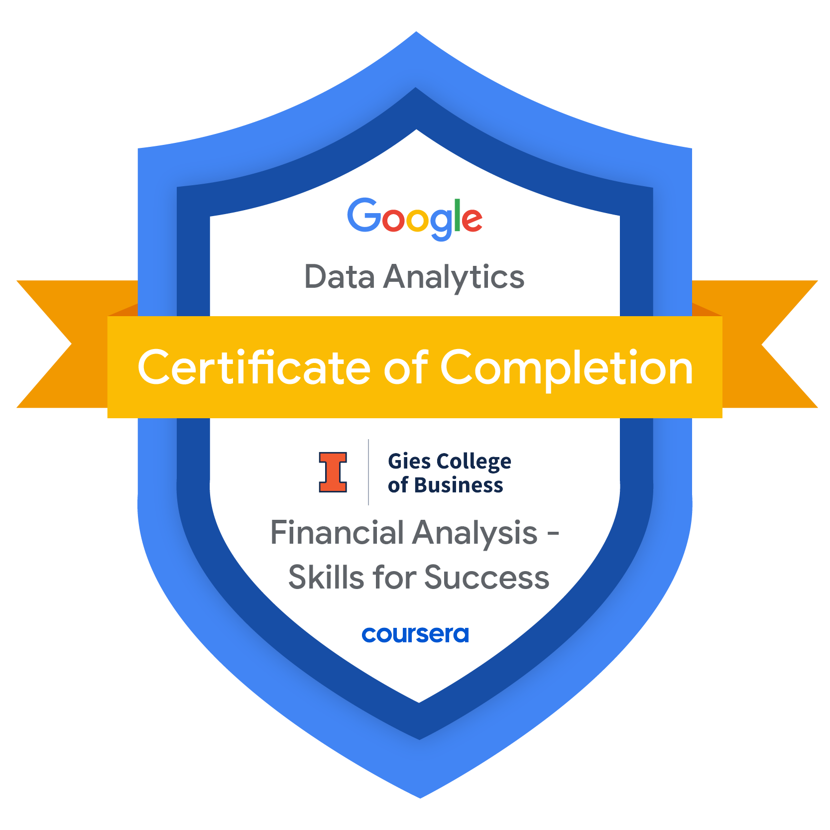 Google/University of Illinois' Gies College of Business Dual Credential